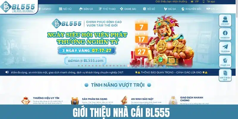 Khái quát nhanh về thương hiệu BL555 uy tín